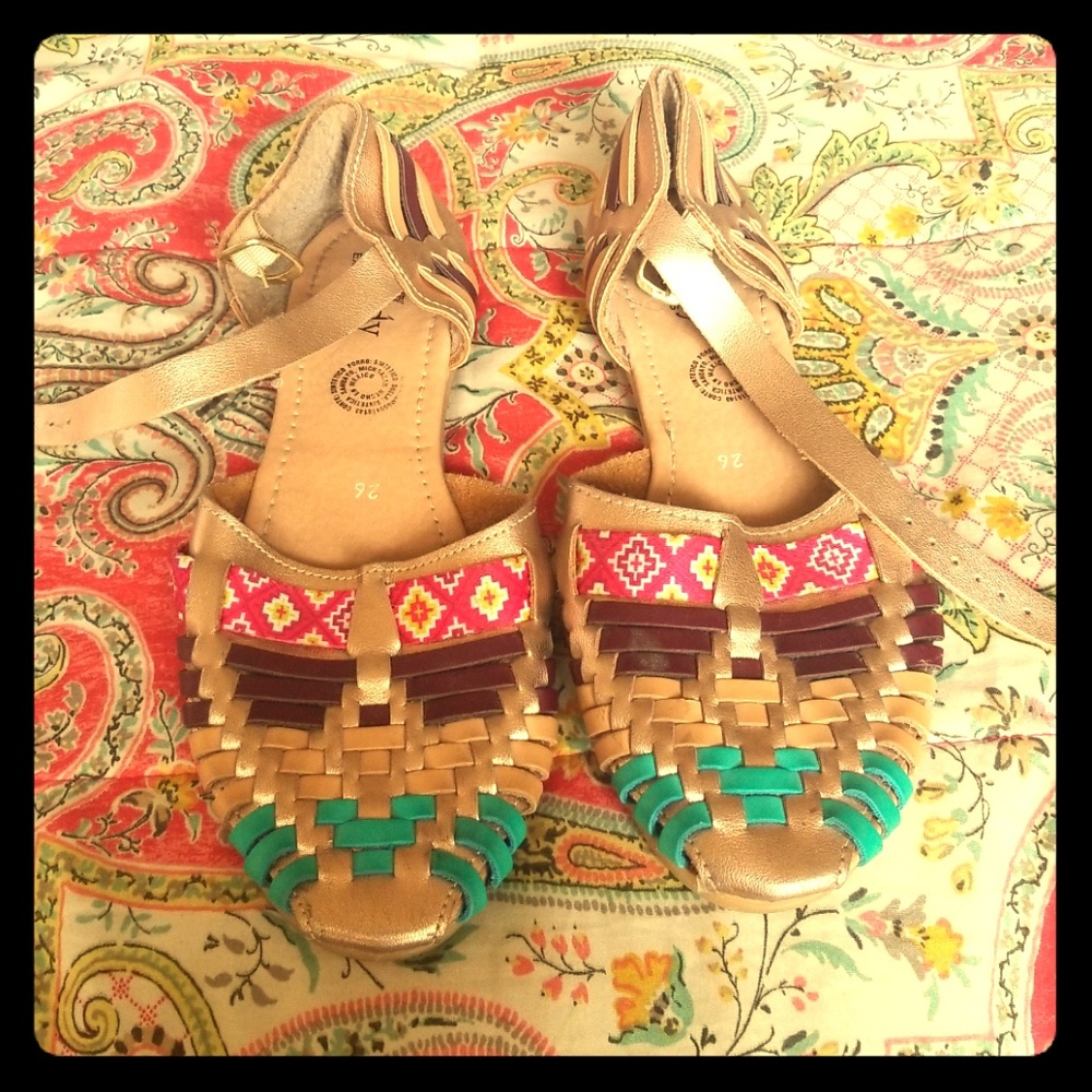 Tribal sandals
